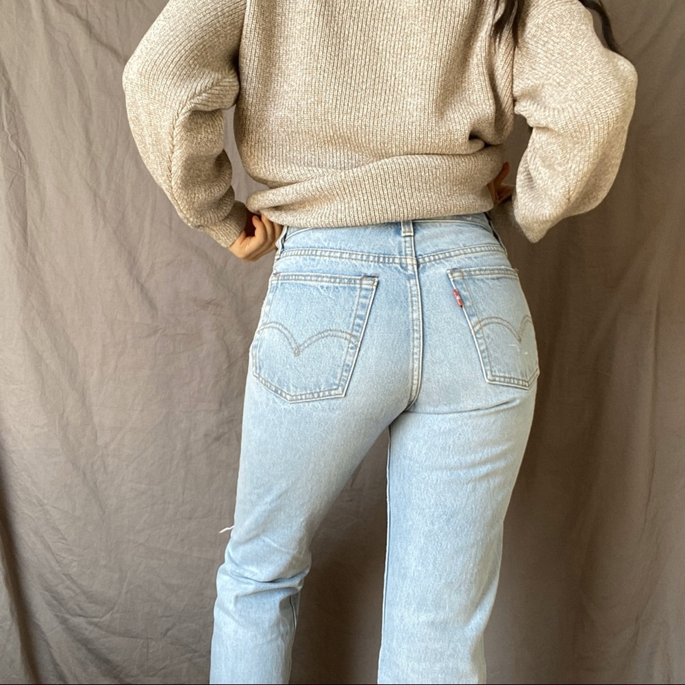 vintage high waisted cropped wedgie